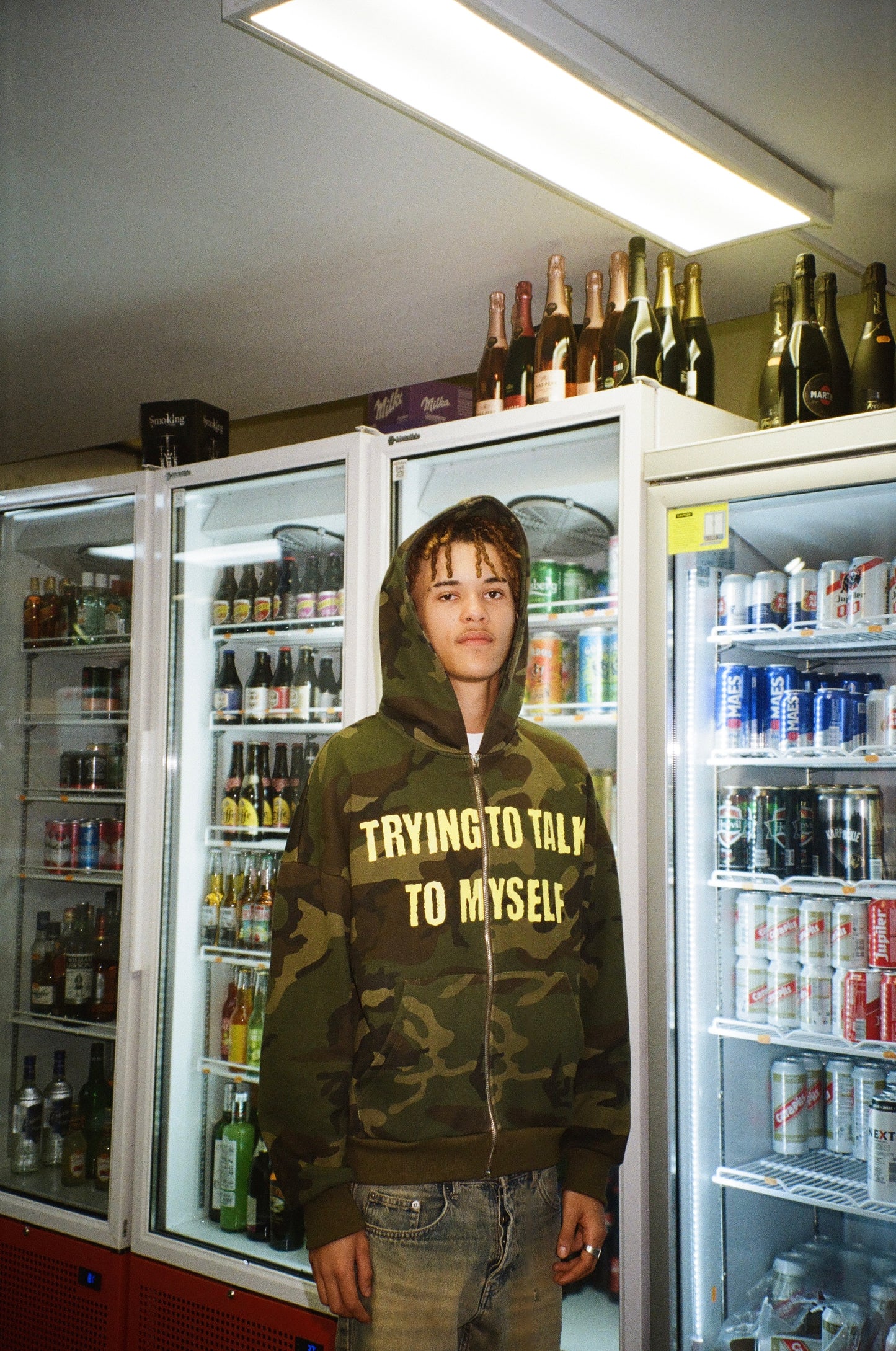 TNM SCHIZO CAMO ZIP-UP