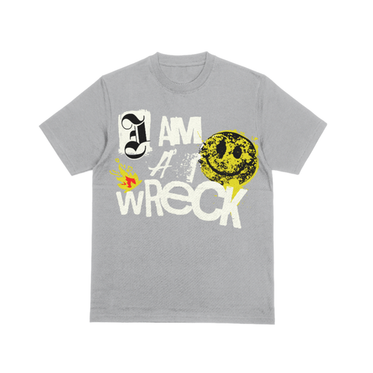 TNM WRECKED T-SHIRT GREY