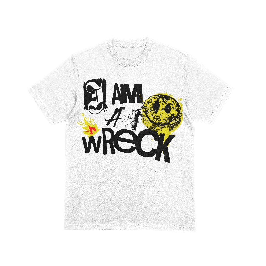 TNM WRECKED T-SHIRT WHITE